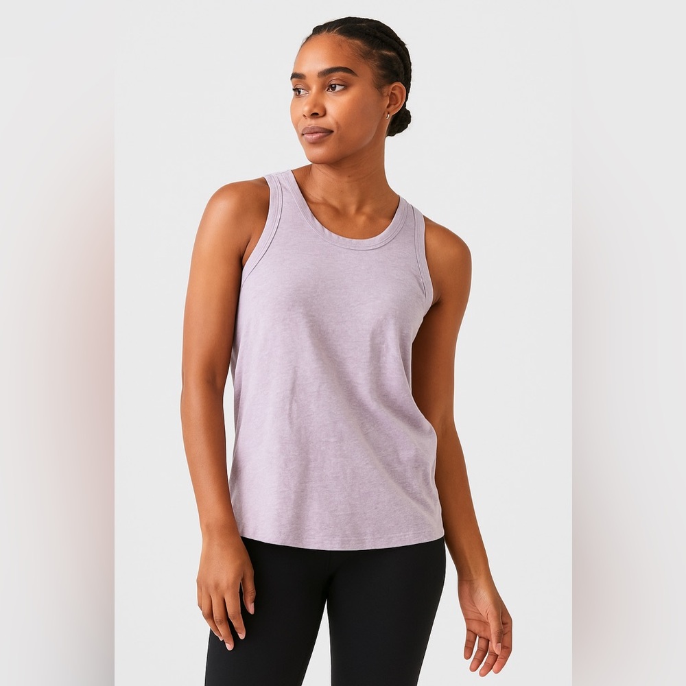*Flaw* J.Crew Tank Top | Athletic Tank Top | Lavender Purple | Size Small |